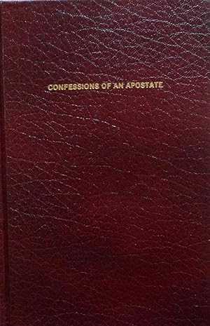 Seller image for Confessions of an Apostate for sale by School Haus Books