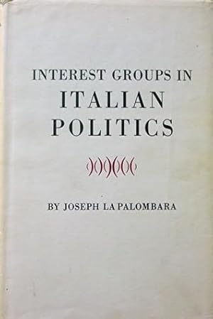 Interest Groups in Italian Politics