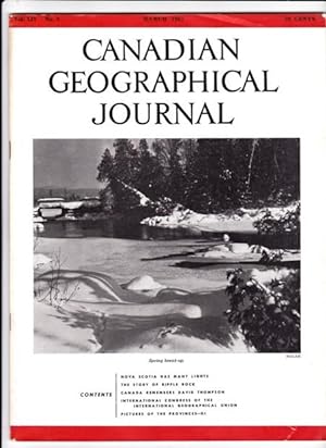 Canadian Geographical Journal, March 1957 - Nova Scotia Has Many Lights (Lighthouses), Canada Rem...