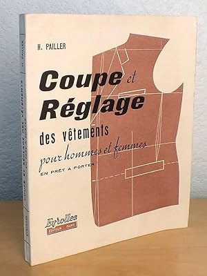 Coupe et réglage des vêtements pour hommes et femmes en prêt à porter.