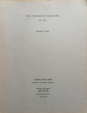 Imagen del vendedor de The Indonesian Elections of 1955 a la venta por Joseph Burridge Books