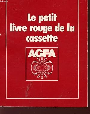 Bild des Verkufers fr LE PETIT LIVRE ROUGE DE LA CASSETTE AGFA. zum Verkauf von Le-Livre