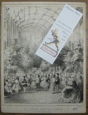 Jardin d Hiver a Paris. (Un Bal d Enfants.) (Lithographie von 'Henry Emy'