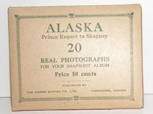 Image du vendeur pour Alaska: Prince Rupoert to Skauay. 20 Real Photographs for Your Snapshot Album. mis en vente par Wittenborn Art Books