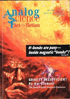 Imagen del vendedor de Analog: Science Fact/Science Fiction (Vol. LXVIII, No. 3, November 1961) a la venta por Round Table Books, LLC