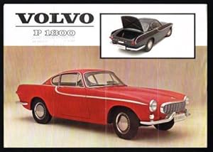 Volvo P 1800: 1962 Auto Sales Literature