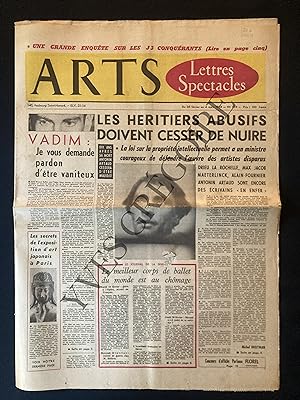 ARTS-N°659-DU 26 FEVRIER AU 4 MARS 1958