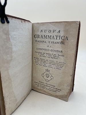 Bild des Verkufers fr Nuova grammatica italiana e francese zum Verkauf von LIBRAIRIE GIL-ARTGIL SARL