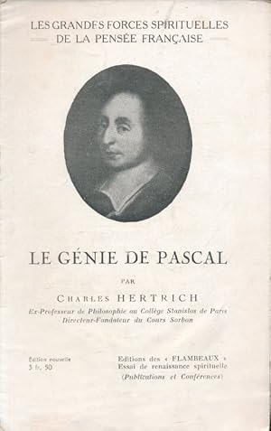 Seller image for Le gnie de Pascal for sale by LIBRAIRIE GIL-ARTGIL SARL