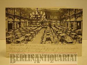 Immagine del venditore per Gruss aus Berlin. Concertsaal im "Neuen Concerthaus". venduto da BerlinAntiquariat, Karl-Heinz Than