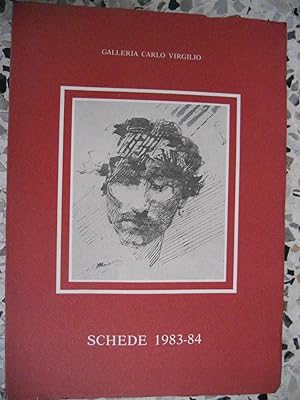 Bild des Verkufers fr Catalogue d'exposition "Schede 1983-84" zum Verkauf von Frederic Delbos