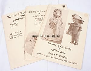 Imagen del vendedor de Knitting & Crocheting for Antique Dolls. [Reprinted from Old Books and Periodicals]. COMPLETE SET IN ORIGINAL WRAPPERS a la venta por Island Books
