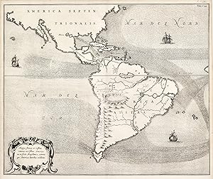 Mappa fluxus et refluxu rationes in Isthmo America no in Freto Magellanico, Caeteris que Americae...