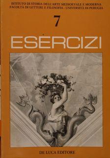 Imagen del vendedor de ESERCIZI. Arte musica e spettacolo. N 7. a la venta por EDITORIALE UMBRA SAS