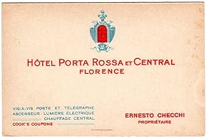 Hotel Porta Rossa et Central Florence