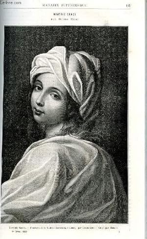 Seller image for LE MAGASIN PITTORESQUE - Livraison n07 - Beatrix Cenci par Guido Reni. for sale by Le-Livre