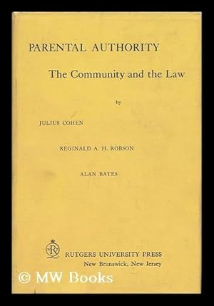 Seller image for Parental Authority : the Community and the Law for sale by MW Books Ltd.