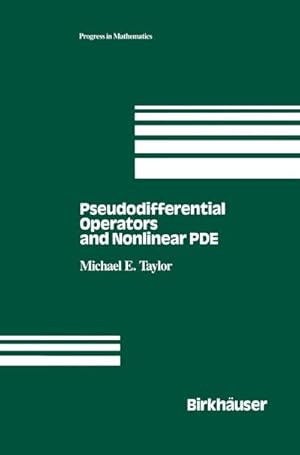 Immagine del venditore per Pseudodifferential Operators and Nonlinear PDE venduto da AHA-BUCH GmbH