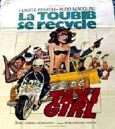 LA TOUBIB SE RECYCLE - TAXI GIRL. Illustration par LANDI