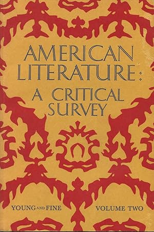 Image du vendeur pour American Literature: A Critical Survey Volume Two mis en vente par Kenneth A. Himber