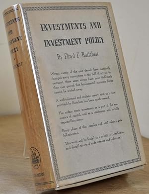 INVESTMENTS AND INVESTMENT POLICY.