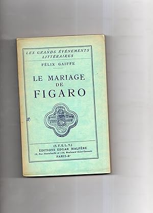 Seller image for LE MARIAGE DE FIGARO for sale by Librairie CLERC