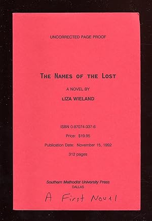 Seller image for The Names of the Lost for sale by Between the Covers-Rare Books, Inc. ABAA