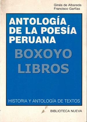 Image du vendeur pour Antologa de la poesa peruana mis en vente par Boxoyo Libros S.L.