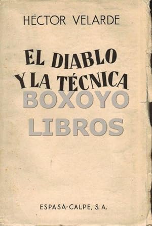 Imagen del vendedor de El diablo y la tcnica a la venta por Boxoyo Libros S.L.