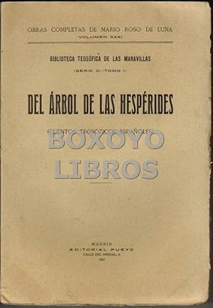 Seller image for Del rbol de las hesprides (cuentos teosficos espaoles) for sale by Boxoyo Libros S.L.