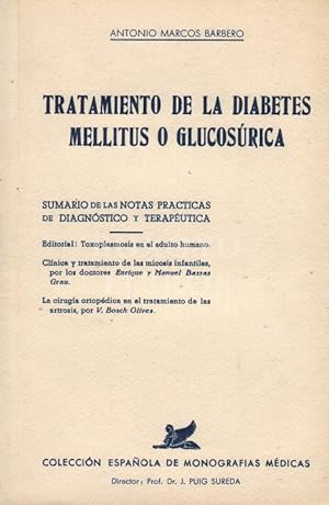 Tratamiento de la diabetes mellitus o glucosúrica