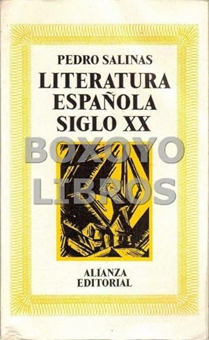 Literatura española siglo XX