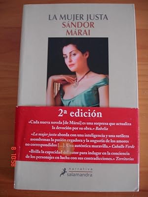 Bild des Verkufers fr La mujer justa. zum Verkauf von Librera Mareiro