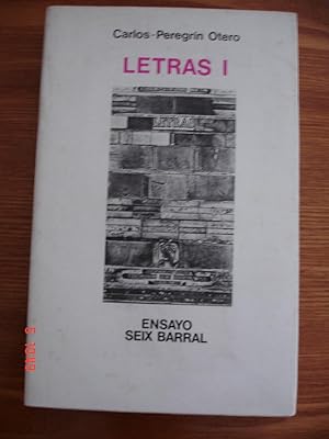 Immagine del venditore per Letras I. venduto da Librera Mareiro