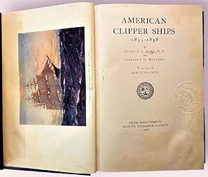 Bild des Verkufers fr AMERICAN CLIPPER SHIPS 1833-1858 VOLS. I & II zum Verkauf von Alplaus Books