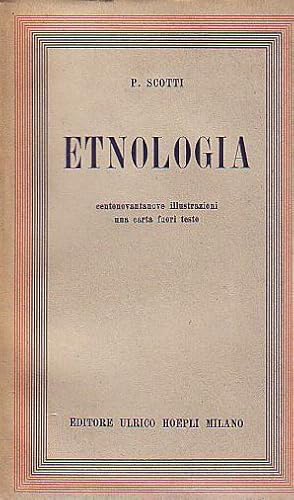 Imagen del vendedor de Etnologia. a la venta por Antiquariat Carl Wegner