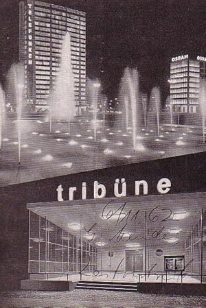 Seller image for Programmhefte der Tribne. Spielzeit 1961 / 1962, Konvolut aus 2 Heften. for sale by Antiquariat Carl Wegner