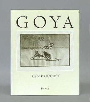 Bild des Verkufers fr Francisco de Goya. Radierungen. Die Sammlung des Morat-Instituts. zum Verkauf von Antiquariat An der Rott Oswald Eigl