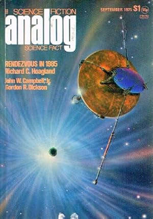 Bild des Verkufers fr Analog: Science Fiction/Science Fact (Vol. XCV, No. 9, September 1975) zum Verkauf von Round Table Books, LLC