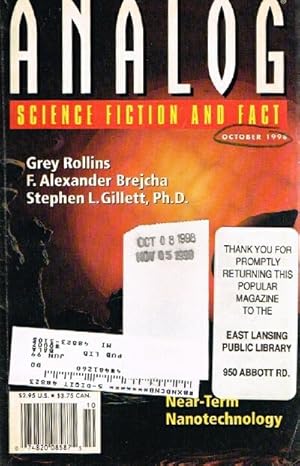 Immagine del venditore per Analog: Science Fiction/Science Fact (Vol. CXVIII, No. 10, October 1998) venduto da Round Table Books, LLC