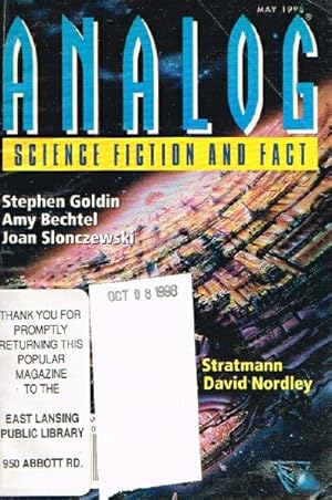 Image du vendeur pour Analog: Science Fiction/Science Fact (Vol. CXVIII, No. 5, May 1998) mis en vente par Round Table Books, LLC