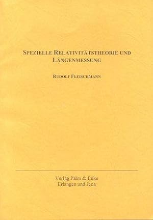 Seller image for Spezielle Relativittstheorie und Lngenmessung. for sale by Steven Wolfe Books