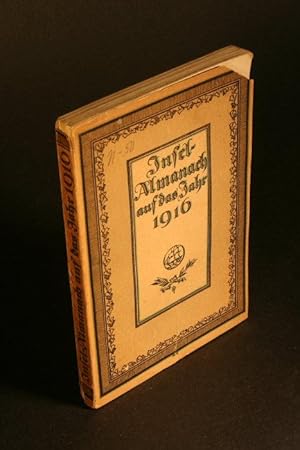 Imagen del vendedor de Insel-Almanach auf das Jahr 1916. a la venta por Steven Wolfe Books