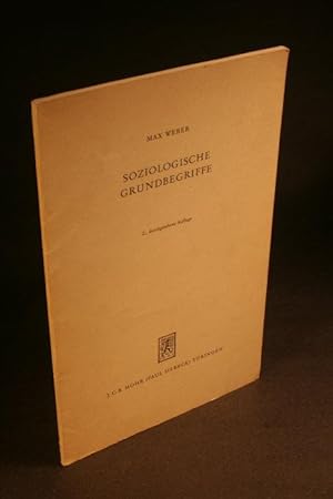 Seller image for Soziologische Grundbegriffe. for sale by Steven Wolfe Books