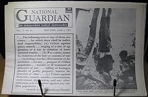 Bild des Verkufers fr National Guardian 1967 zum Verkauf von Phyllis35