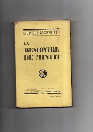 Bild des Verkufers fr LA RENCONTRE DE MINUIT zum Verkauf von Librairie CLERC