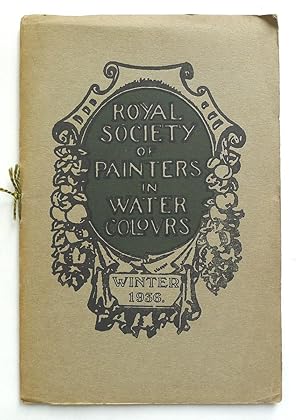 Imagen del vendedor de Royal Society of Painters in Water Colours. Winter Exhibition 1936. The 207th of the Society. October 24th to November 28th. a la venta por Roe and Moore