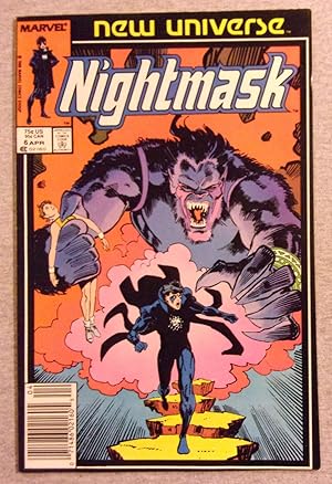 Imagen del vendedor de Nightmask, Volume 1, Number 6, April 1987 a la venta por Book Nook