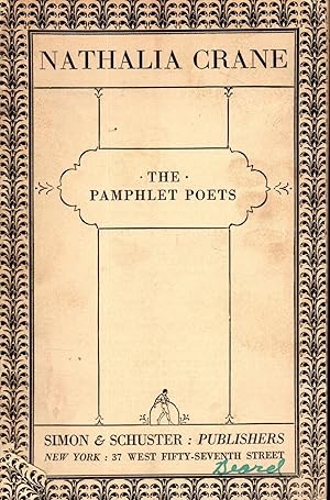 Bild des Verkufers fr Nathalia Crane (The Pamphlet Poets Series) zum Verkauf von Dorley House Books, Inc.