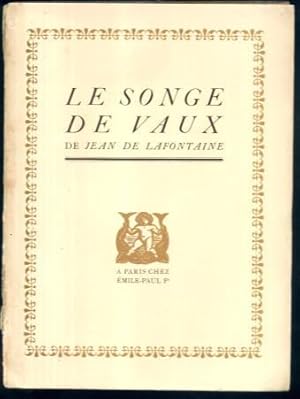 Seller image for Le Songe De Vaux for sale by Lazy Letters Books